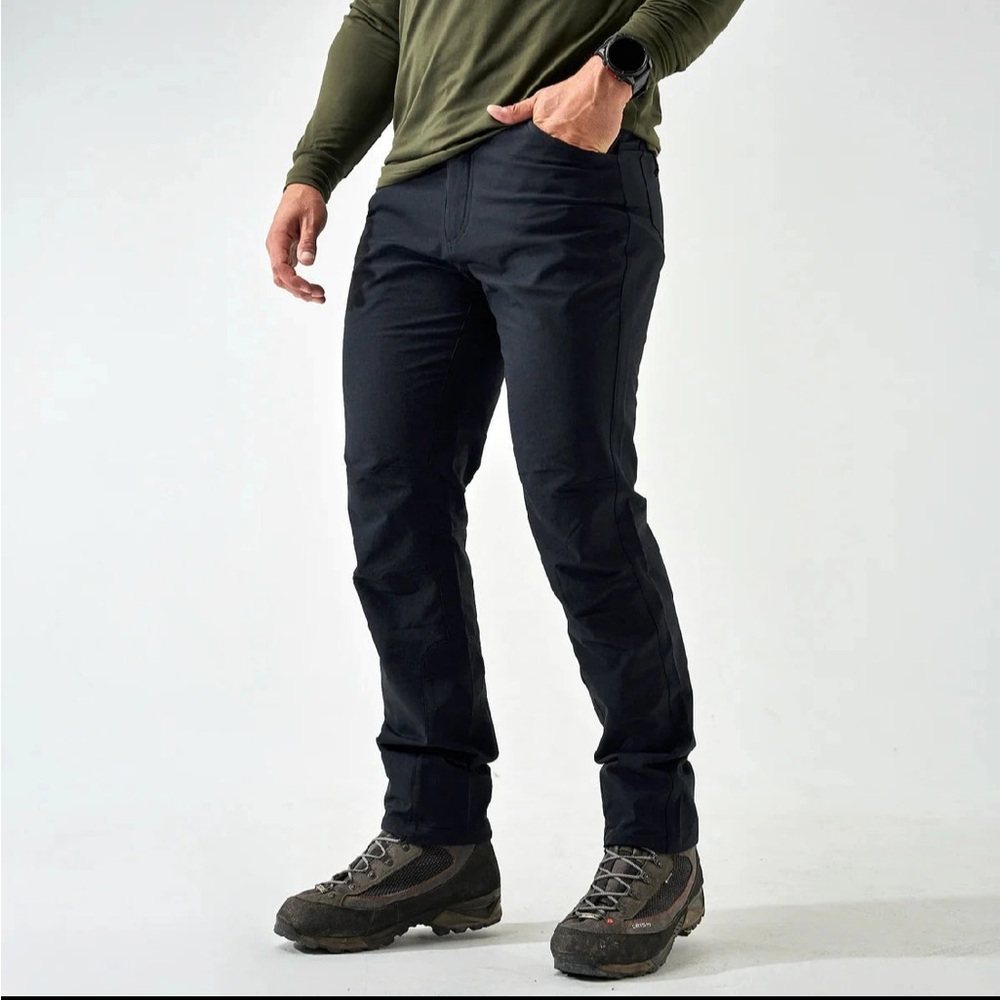 Burlebo Black High Performance Water Resistance Challenger Pants